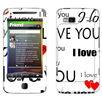   «I Love You -   »   HTC Desire Z