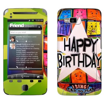   «  Happy birthday»   HTC Desire Z