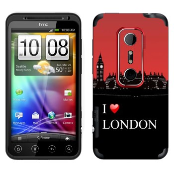   «I love London»   HTC Evo 3D