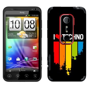   «I love techno»   HTC Evo 3D