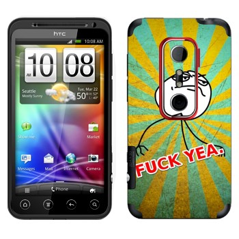   «Fuck yea»   HTC Evo 3D