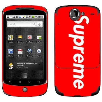   «Supreme   »   HTC Google Nexus One