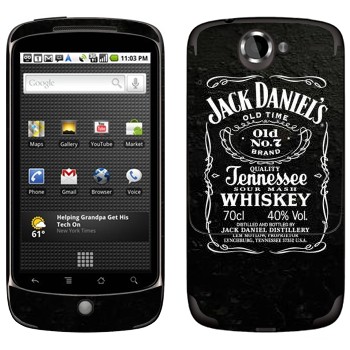   «Jack Daniels»   HTC Google Nexus One