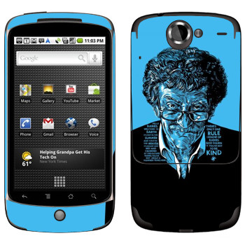   «Kurt Vonnegut : Got to be kind»   HTC Google Nexus One