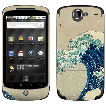   «The Great Wave off Kanagawa - by Hokusai»   HTC Google Nexus One