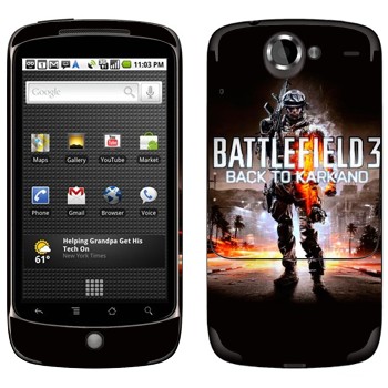   «Battlefield: Back to Karkand»   HTC Google Nexus One