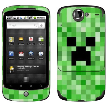   «Creeper face - Minecraft»   HTC Google Nexus One