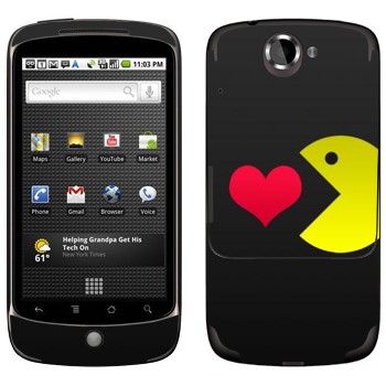  «I love Pacman»   HTC Google Nexus One
