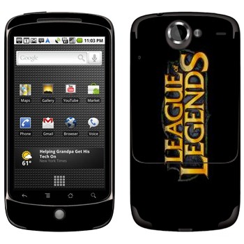   «League of Legends  »   HTC Google Nexus One