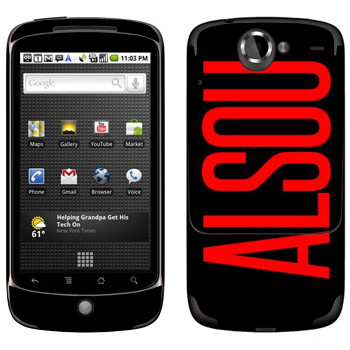   «Alsou»   HTC Google Nexus One