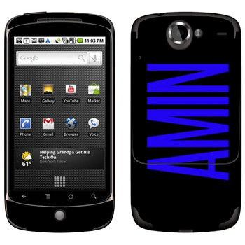   «Amin»   HTC Google Nexus One