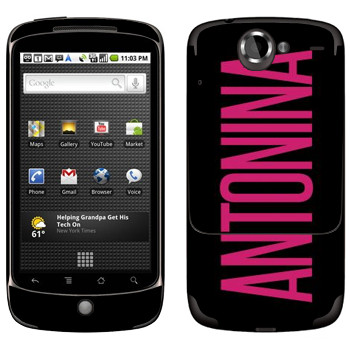   «Antonina»   HTC Google Nexus One