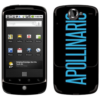   «Appolinaris»   HTC Google Nexus One