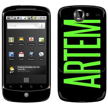   «Artem»   HTC Google Nexus One