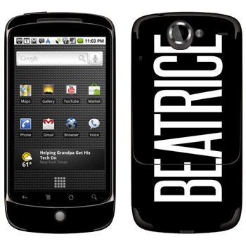   «Beatrice»   HTC Google Nexus One