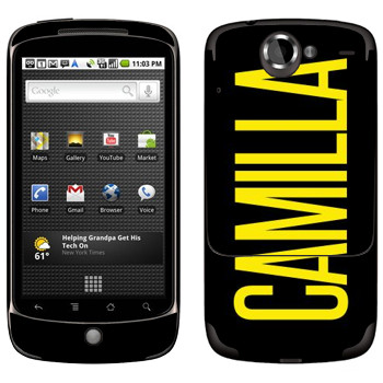   «Camilla»   HTC Google Nexus One