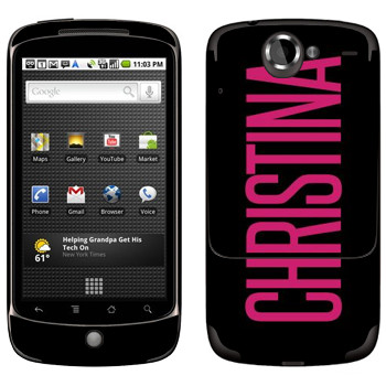   «Christina»   HTC Google Nexus One