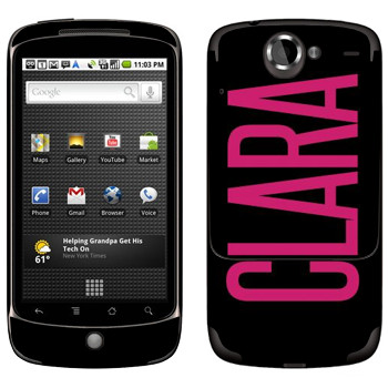   «Clara»   HTC Google Nexus One
