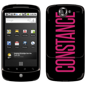   «Constance»   HTC Google Nexus One
