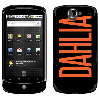   «Dahlia»   HTC Google Nexus One