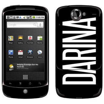   «Darina»   HTC Google Nexus One