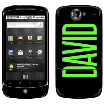   «David»   HTC Google Nexus One
