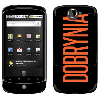   «Dobrynia»   HTC Google Nexus One