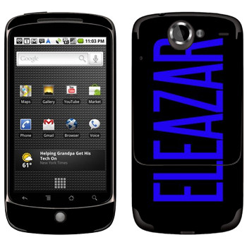   «Eleazar»   HTC Google Nexus One