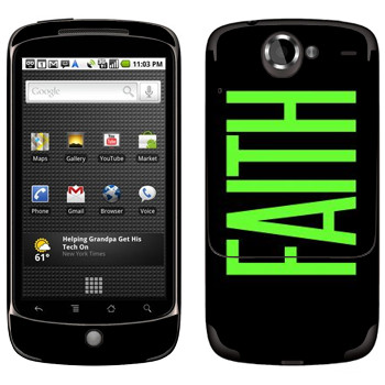   «Faith»   HTC Google Nexus One