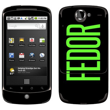   «Fedor»   HTC Google Nexus One