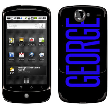   «George»   HTC Google Nexus One
