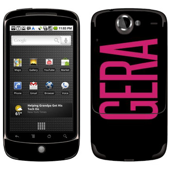   «Gera»   HTC Google Nexus One