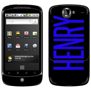   «Henry»   HTC Google Nexus One