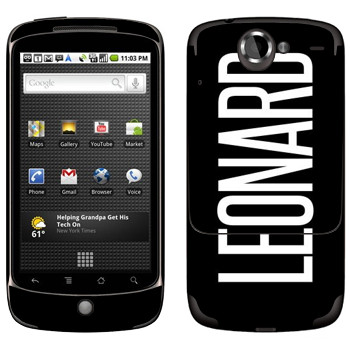   «Leonard»   HTC Google Nexus One