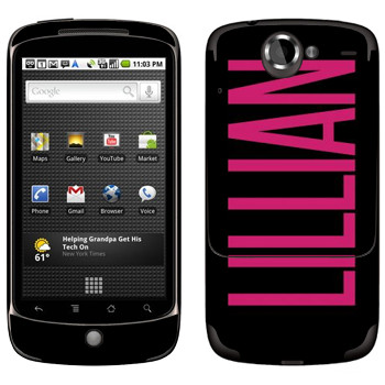   «Lillian»   HTC Google Nexus One