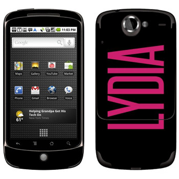   «Lydia»   HTC Google Nexus One