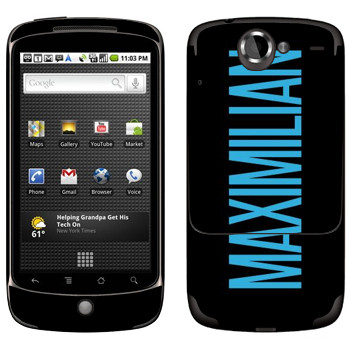   «Maximilian»   HTC Google Nexus One