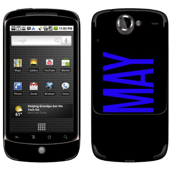   «May»   HTC Google Nexus One