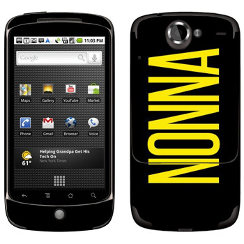   «Nonna»   HTC Google Nexus One