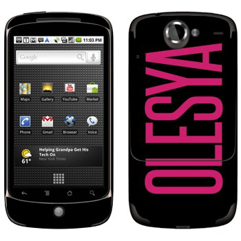   «Olesya»   HTC Google Nexus One