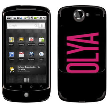   «Olya»   HTC Google Nexus One