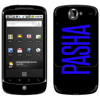   «Pasha»   HTC Google Nexus One