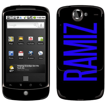   «Ramiz»   HTC Google Nexus One