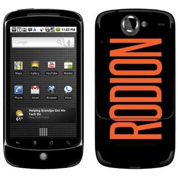   «Rodion»   HTC Google Nexus One
