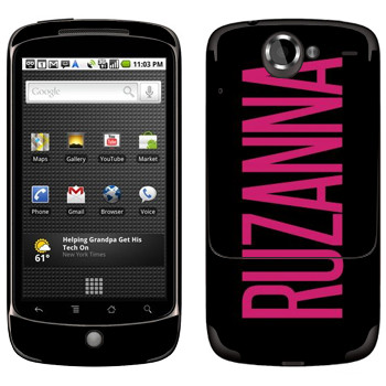   «Ruzanna»   HTC Google Nexus One