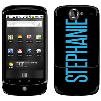   «Stephanie»   HTC Google Nexus One