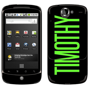   «Timothy»   HTC Google Nexus One