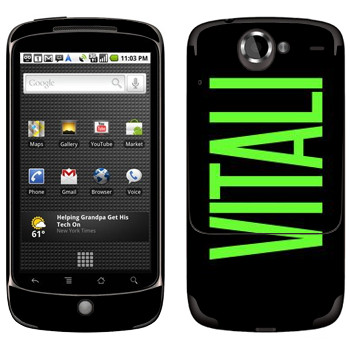   «Vitali»   HTC Google Nexus One