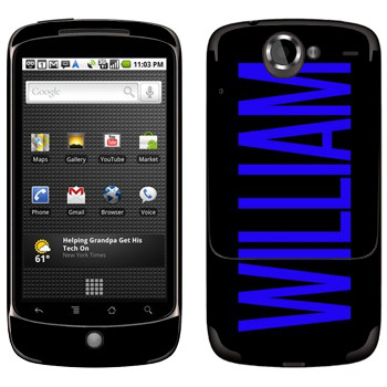   «William»   HTC Google Nexus One