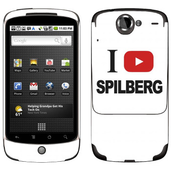   «I love Spilberg»   HTC Google Nexus One